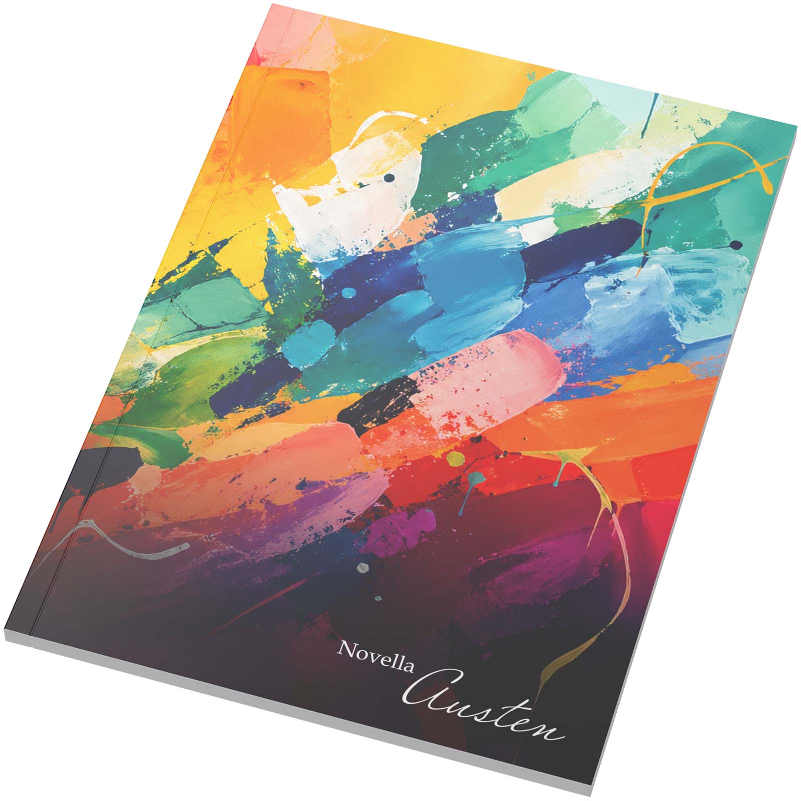 Cuaderno Novella Austen A5 con tapa blanda – 50 hojas rayadas