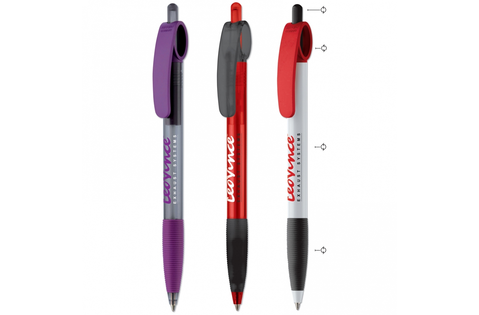 Bolígrafo de Bola con Clip de Arco de Plástico Toppoint - Esfera - Navalpino