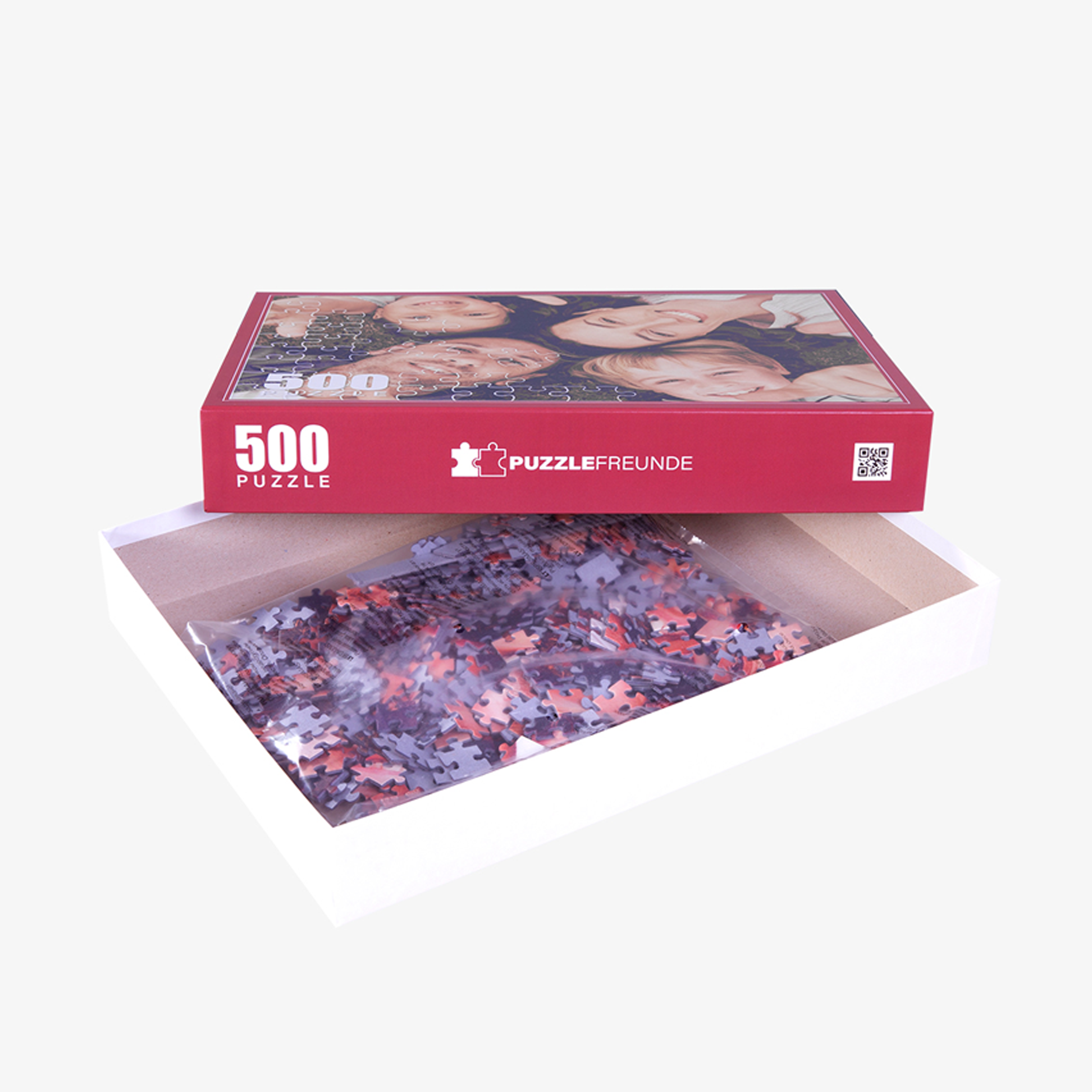 Rompecabezas Fotográfico de 500 Piezas en Caja - Santa Cruz de la Zarza impreso con logotipo