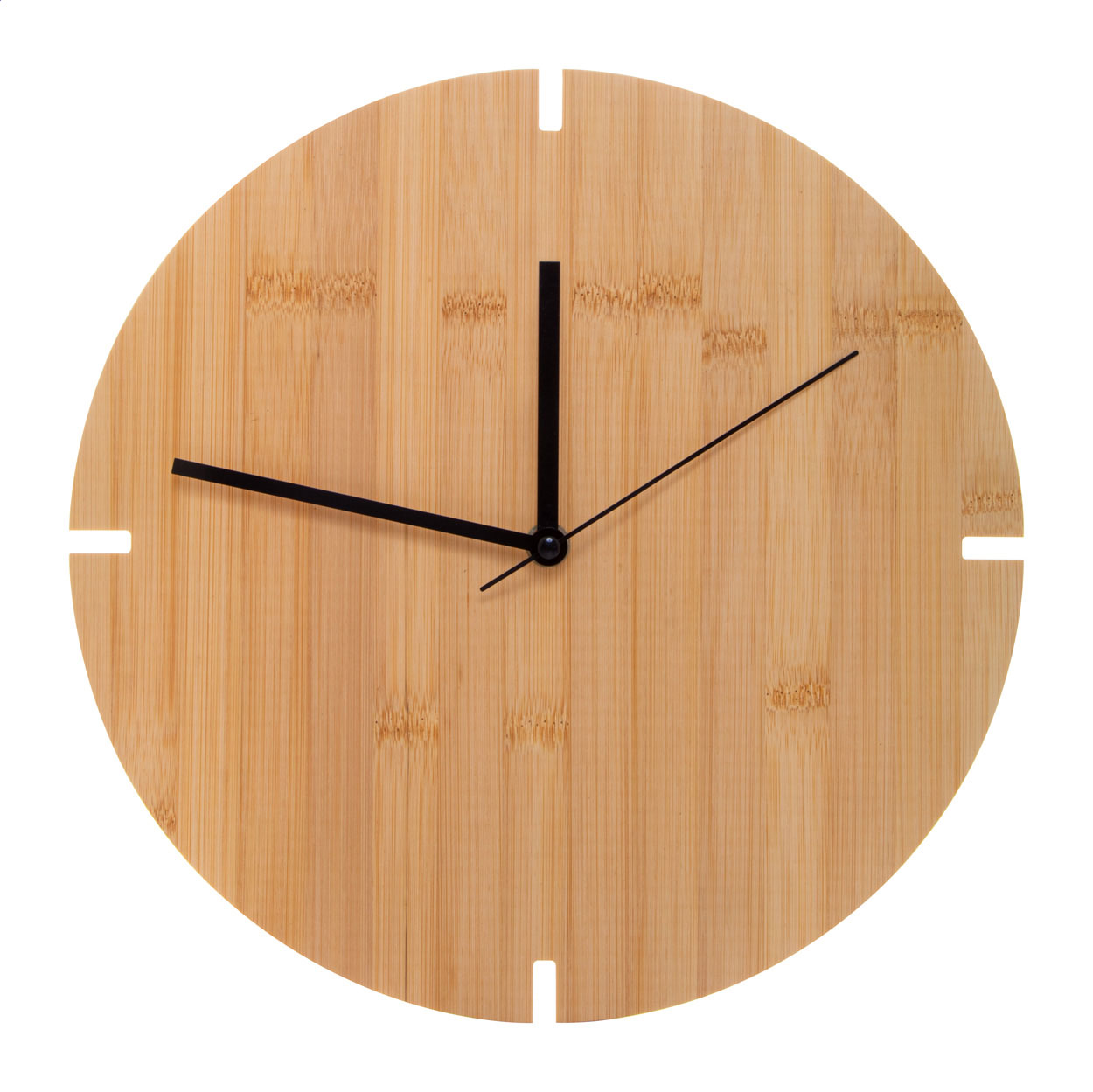 Reloj de pared de bambú Redondo - Coripe