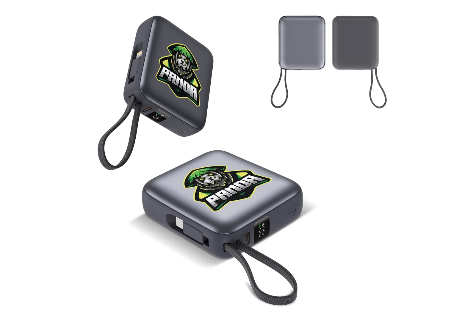 Nova Powerbank 22.5W Power Delivery con cables integrados 10000 mAh