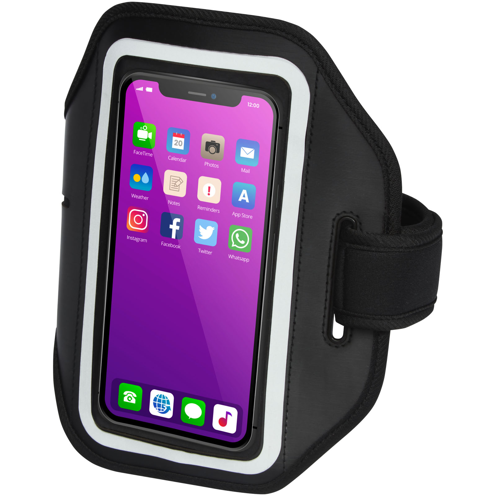 Brazalete Deportivo Ajustable para Smartphone - Upper Poppleton - Brazatortas