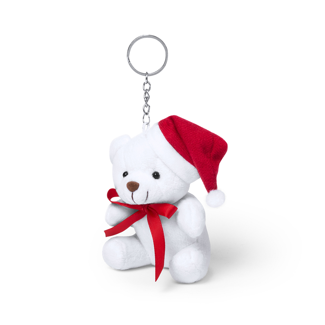 Llavero de Oso de Peluche Navideño - Narón