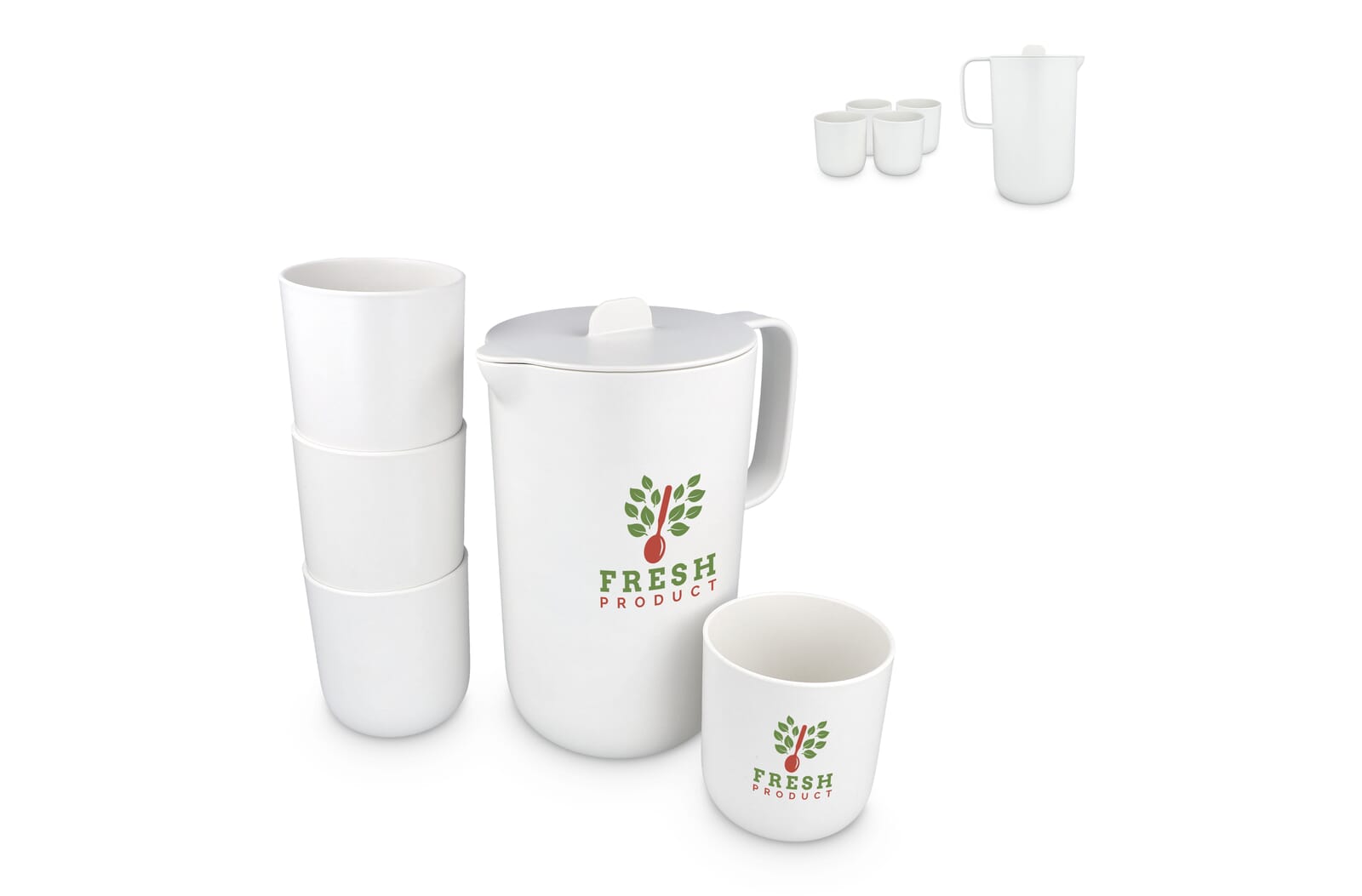 Conjunto de Bebidas Ecologicas - Santa Maria de Merlès