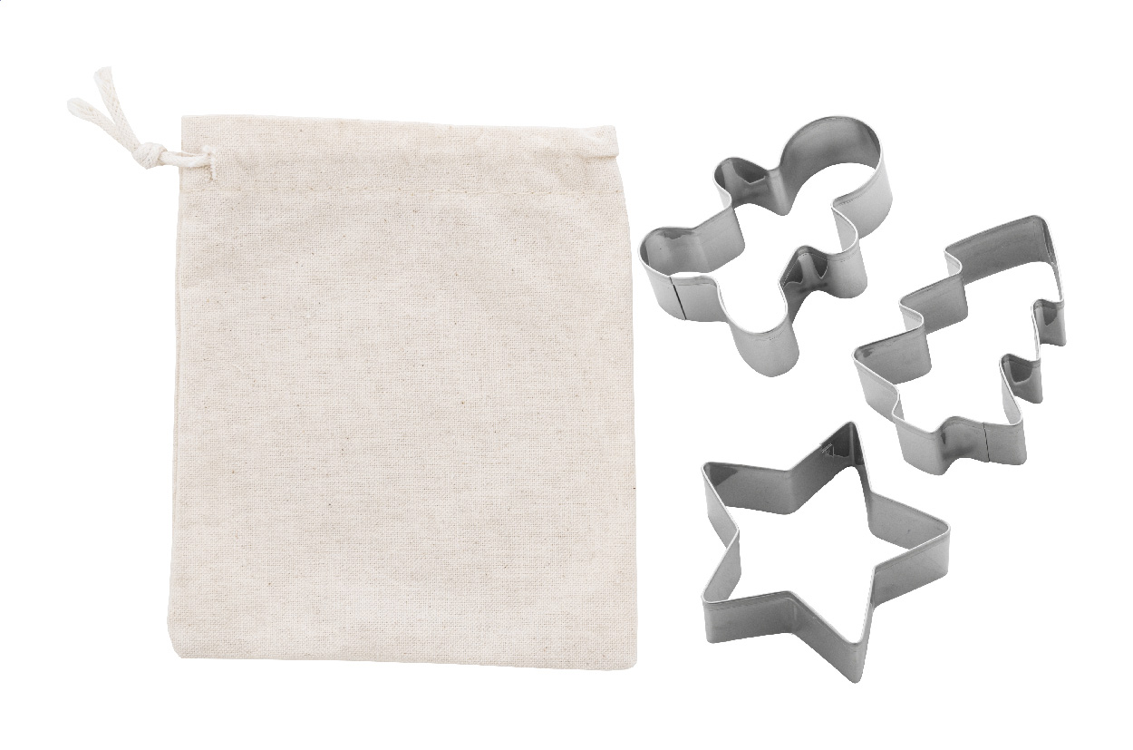 Set de cortadores de galletas navideñas Pepparku