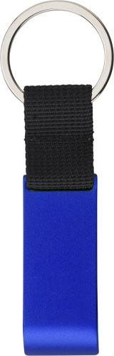 Portallaves de metal con abridor de botellas y moneda para carrito - Little Snoring - Alfafara