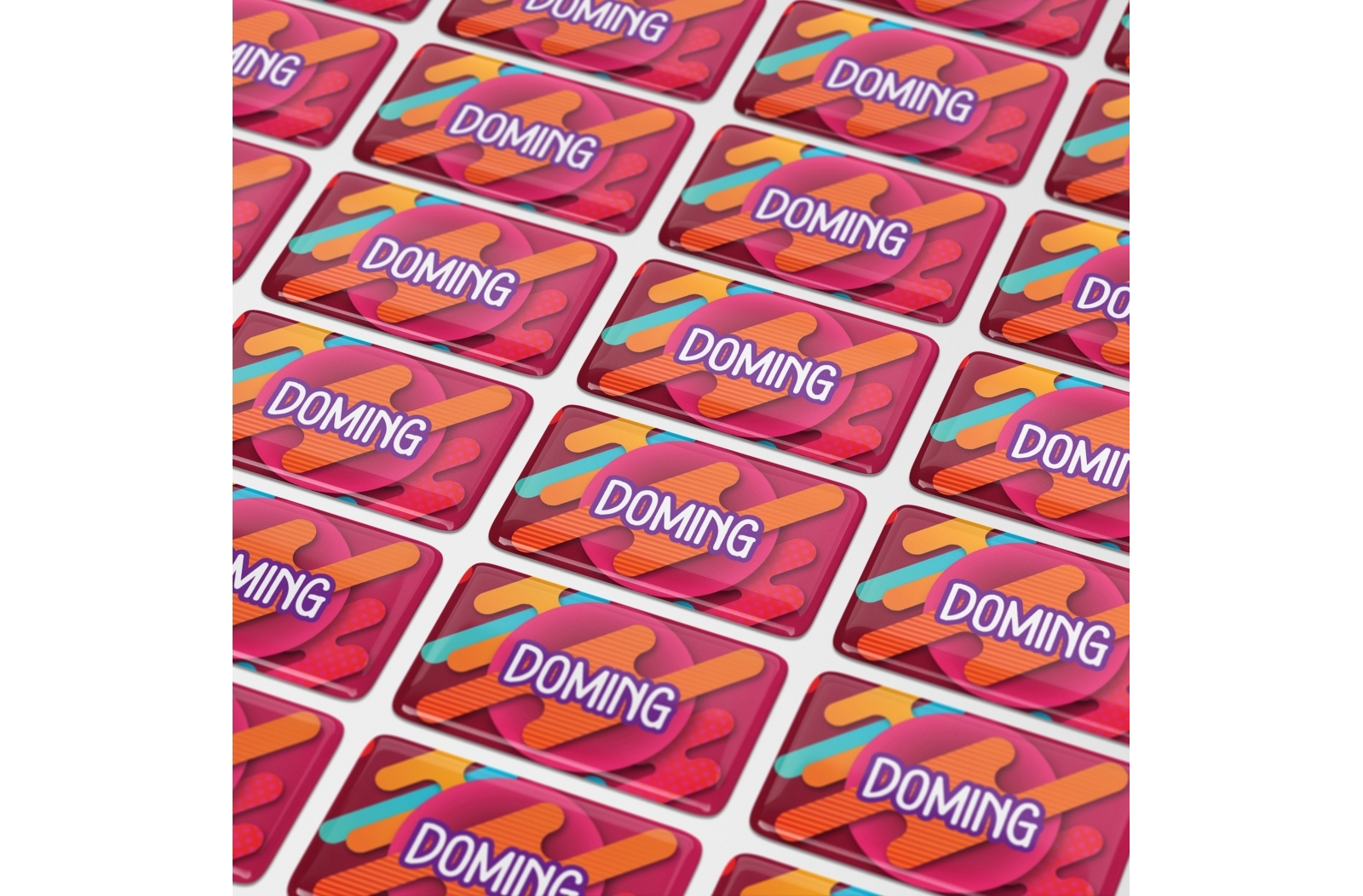 Doming Rectangle 20x10 mm