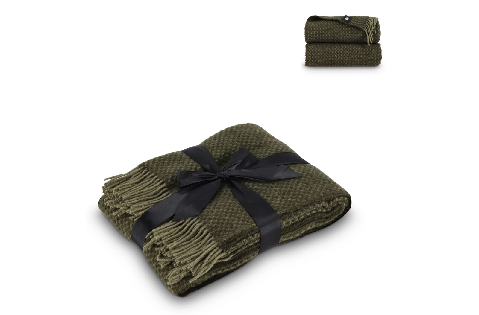 Manta Sagaform Ulli dot 100% lana de Nueva Zelanda