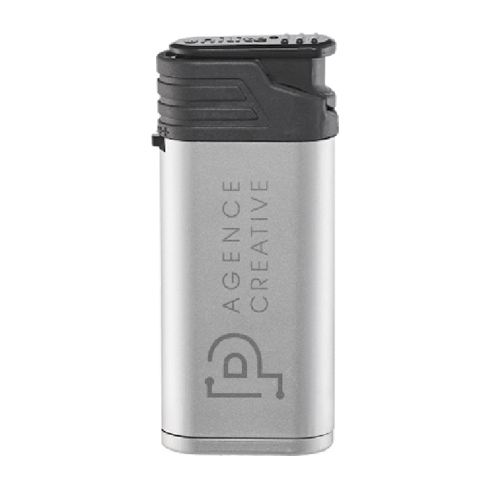 Encendedor Electrónico Plateado Jetflame - Chiclana de Segura