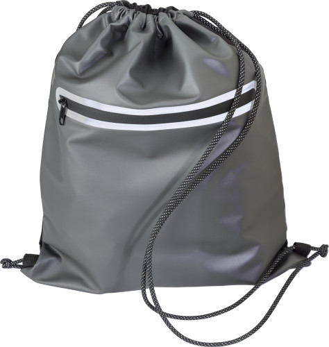 Mochila impermeable con cordón y compartimento con cremallera - Cabañas de Ebro