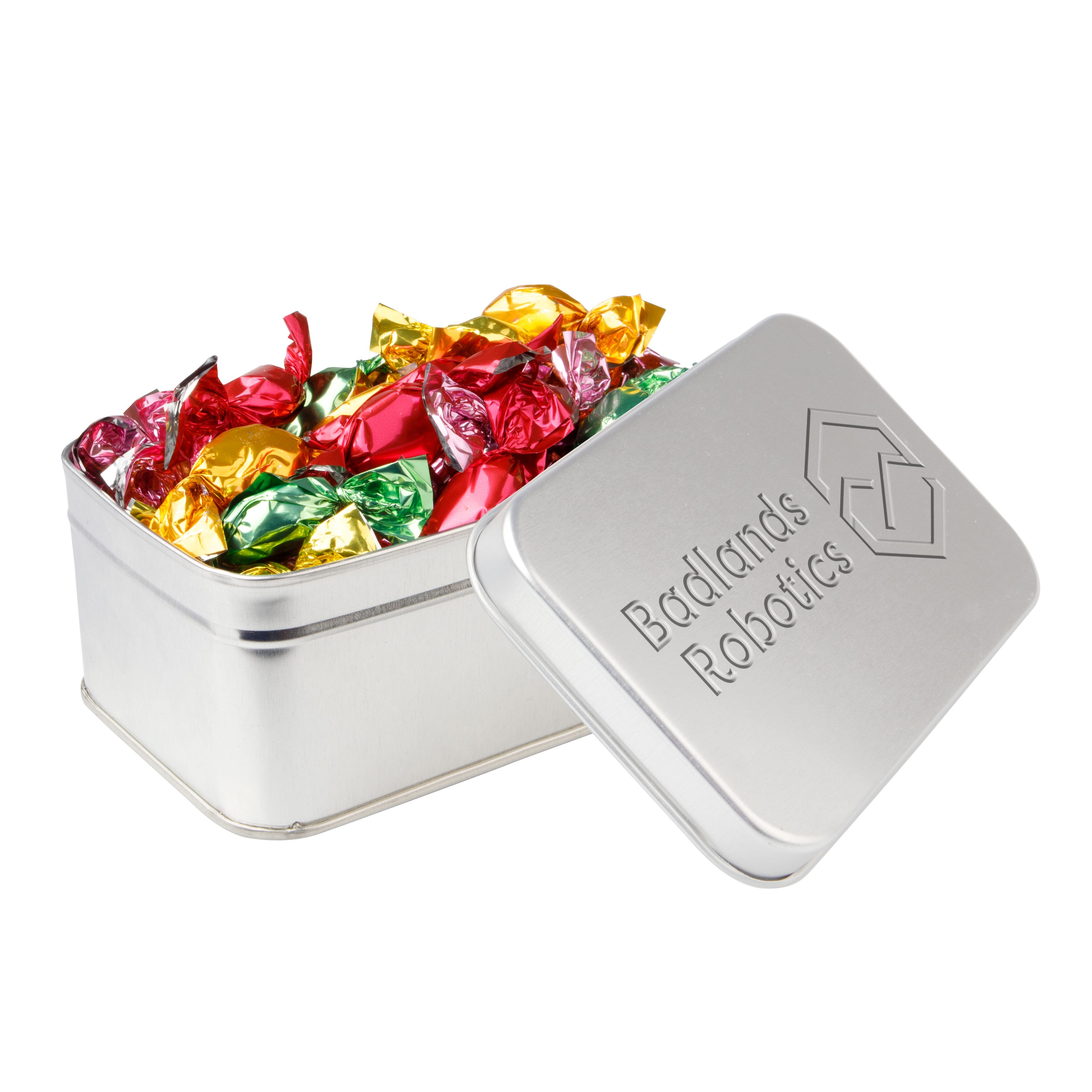 Lata Cuadrada con Relieve Elegante - Òdena