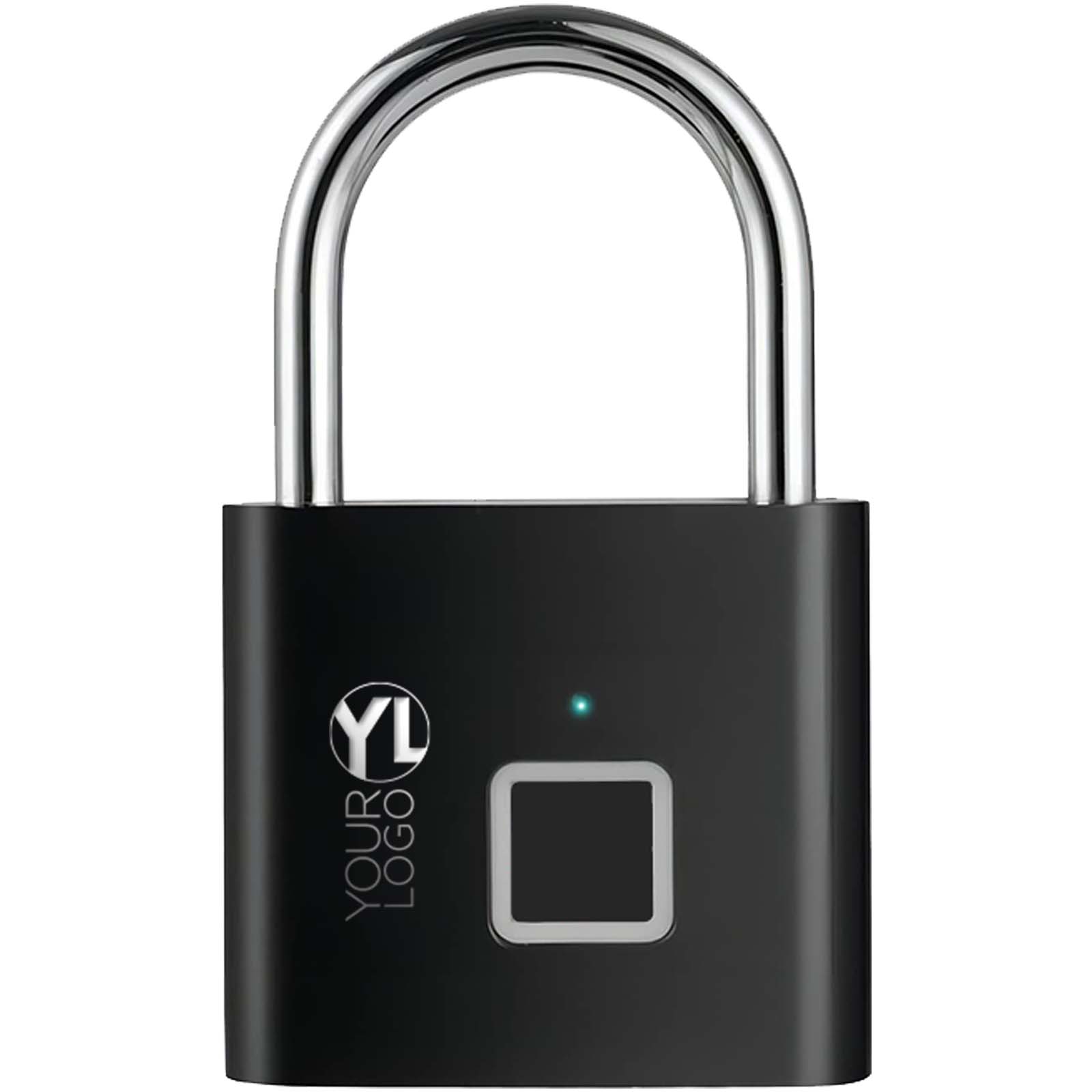 Candado Biométrico SeguraTouch - Pradejón impreso con logotipo