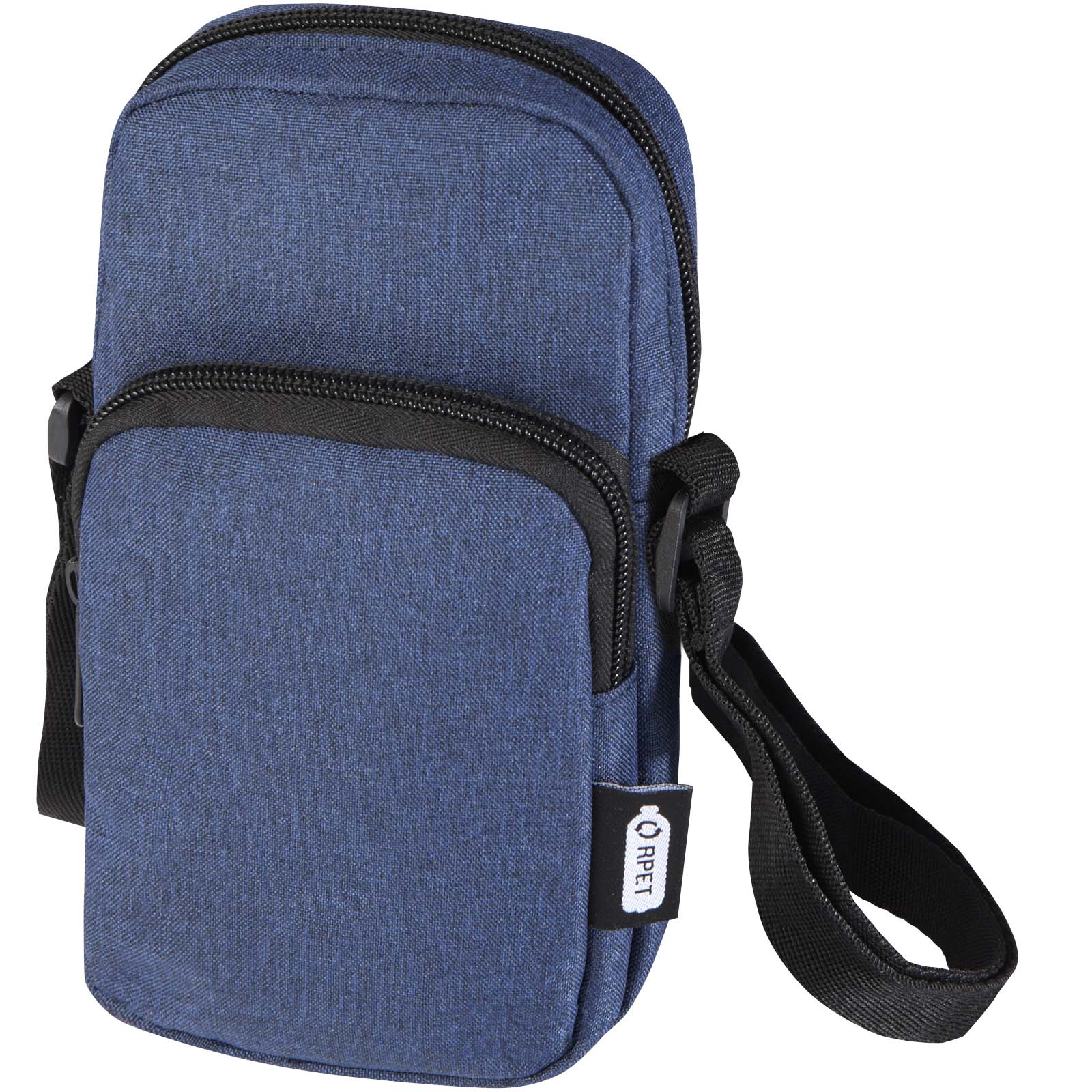 Funda de teléfono reciclada con cremallera EcoViaje - Las Palmas