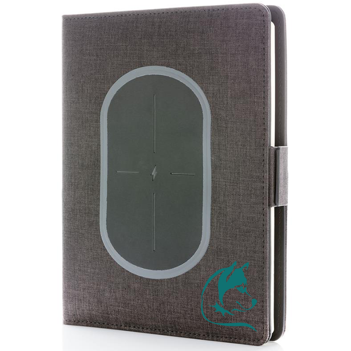 cubierta de libreta con base de carga inalámbrica - Puddletown - Vallirana