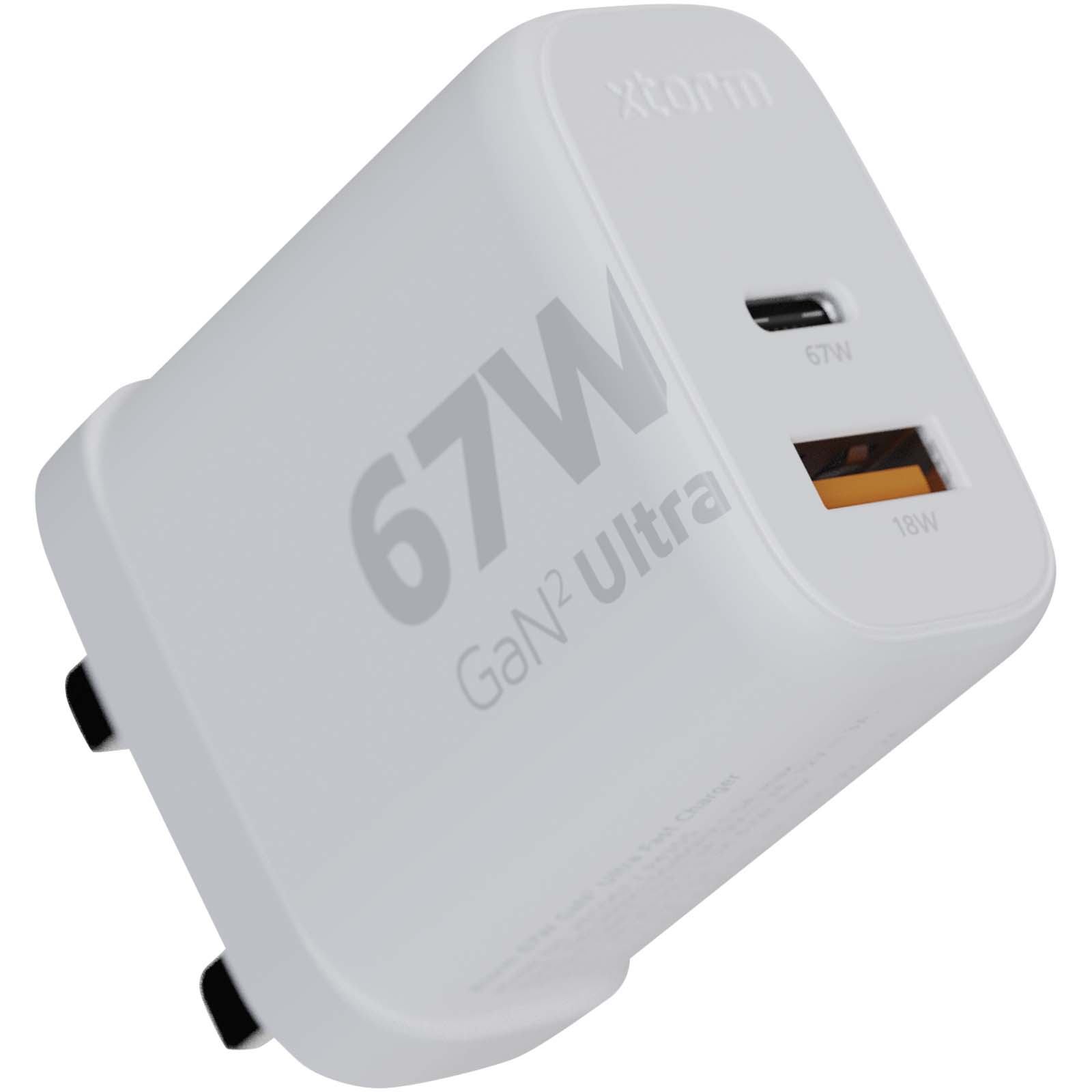 Cargador Pared Compacto 67W GaN² Ultra - Algatocín