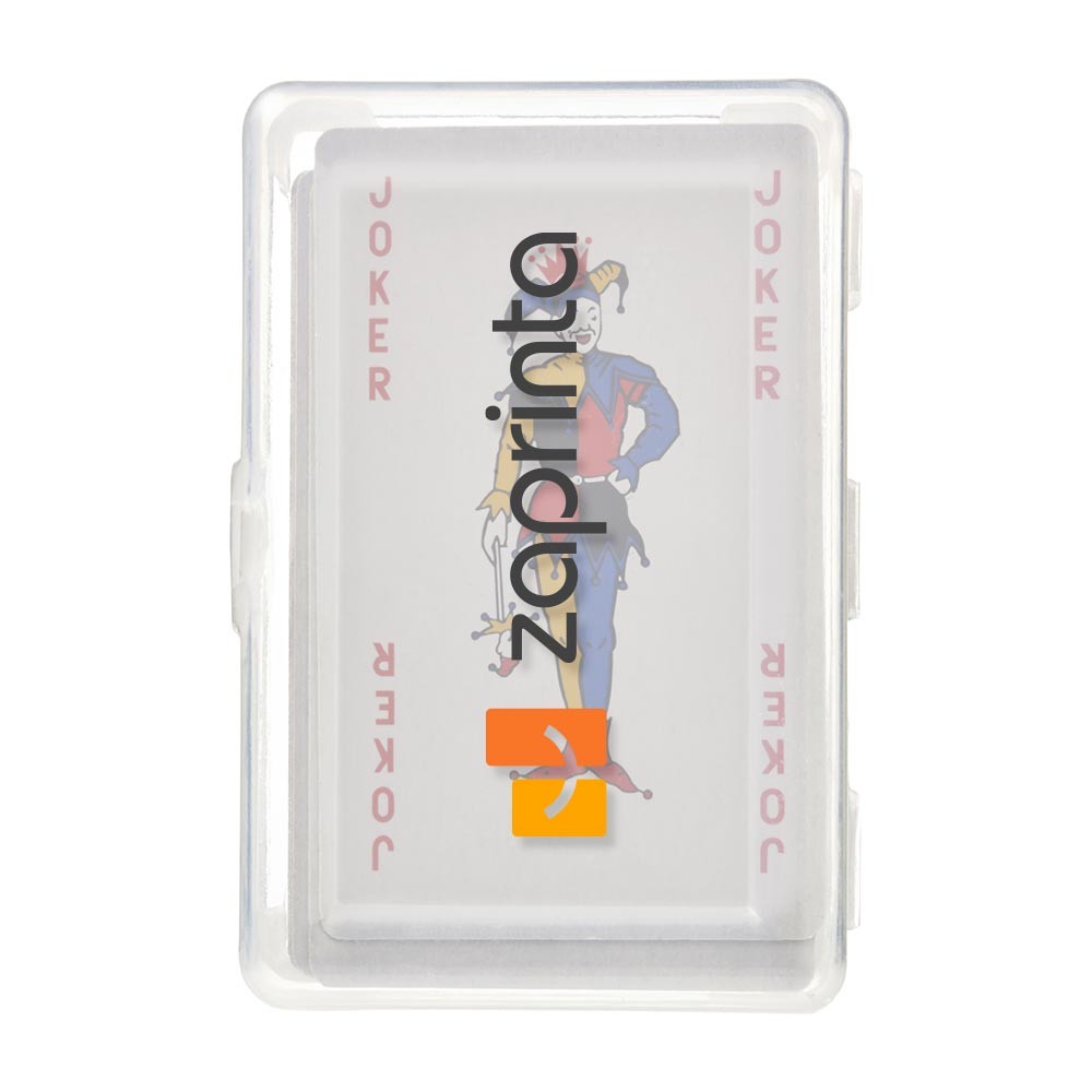 Cartas de Juego con Diseño de Casete Transparente - Alfajarín