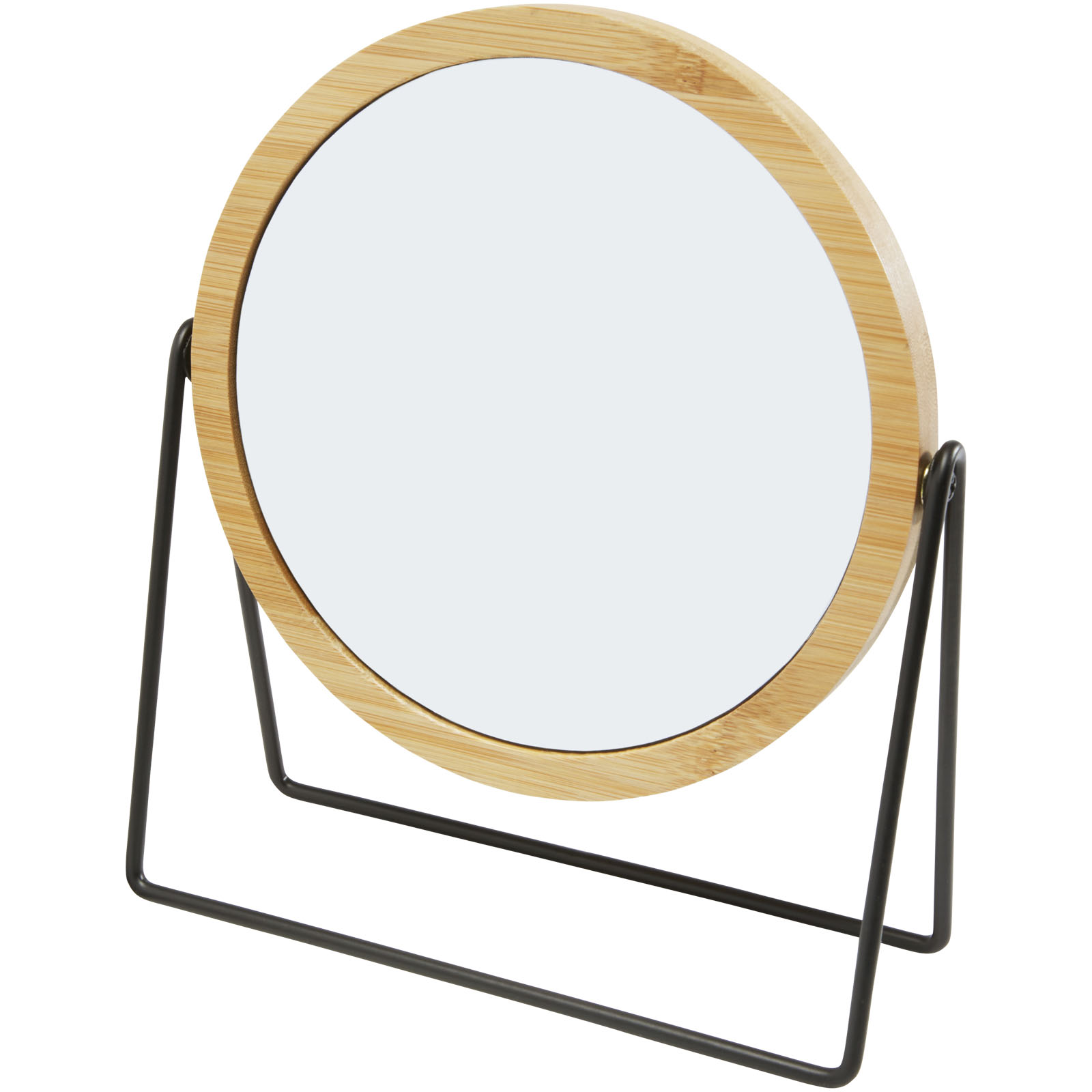 Espejo de tocador rotatorio de bambú sostenible - La Línea de la Concepción