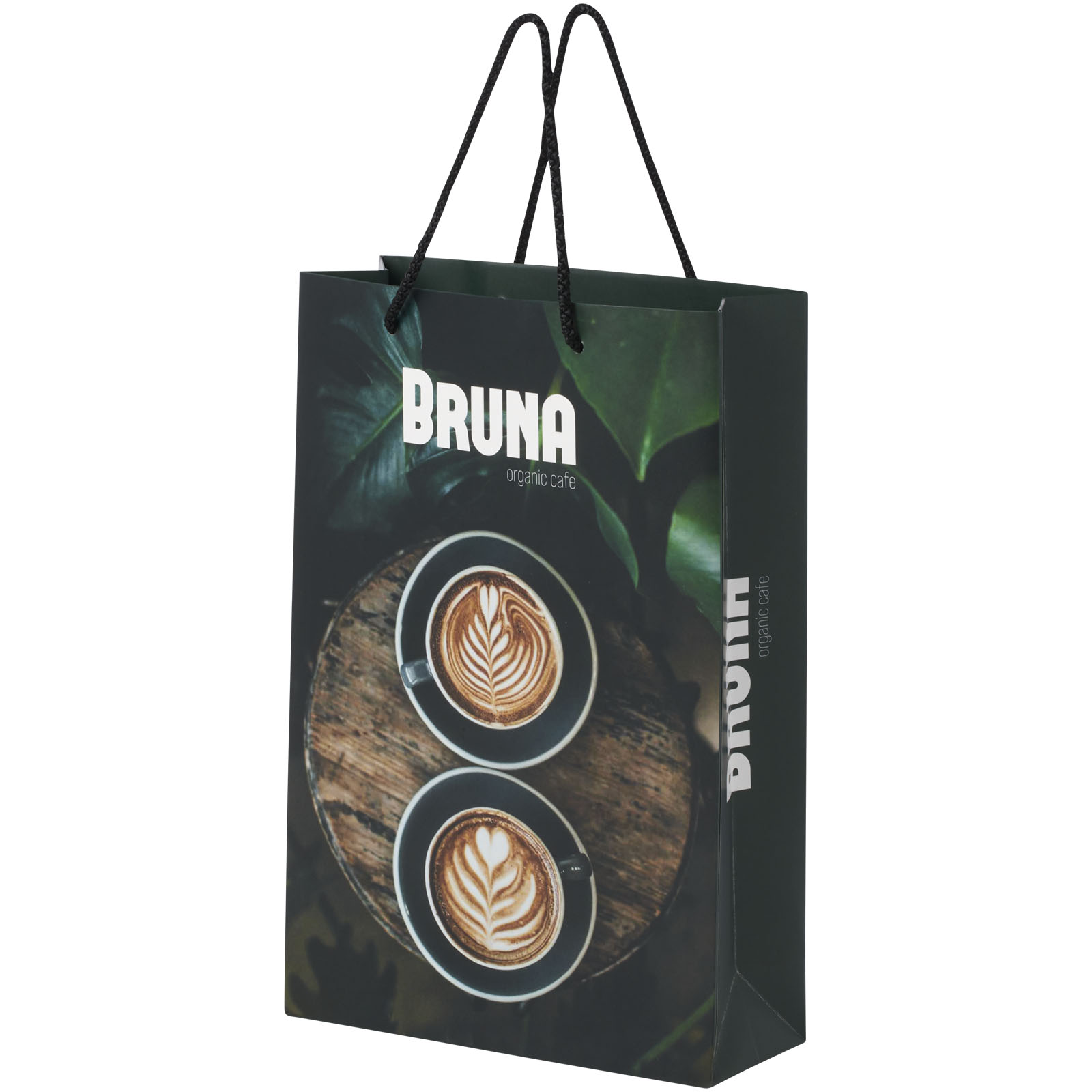 Bolsa de Papel Integra Mate Hecha a Mano con Asas de Plástico - Sariñena