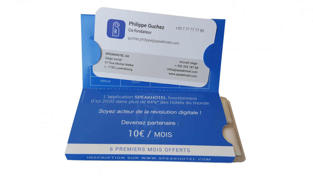 Tarjeta Menta - Montiel