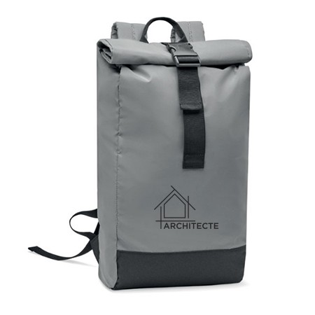 Mochila para portátil con cierre enrollable reflectante - Ickleford - Salas Altas