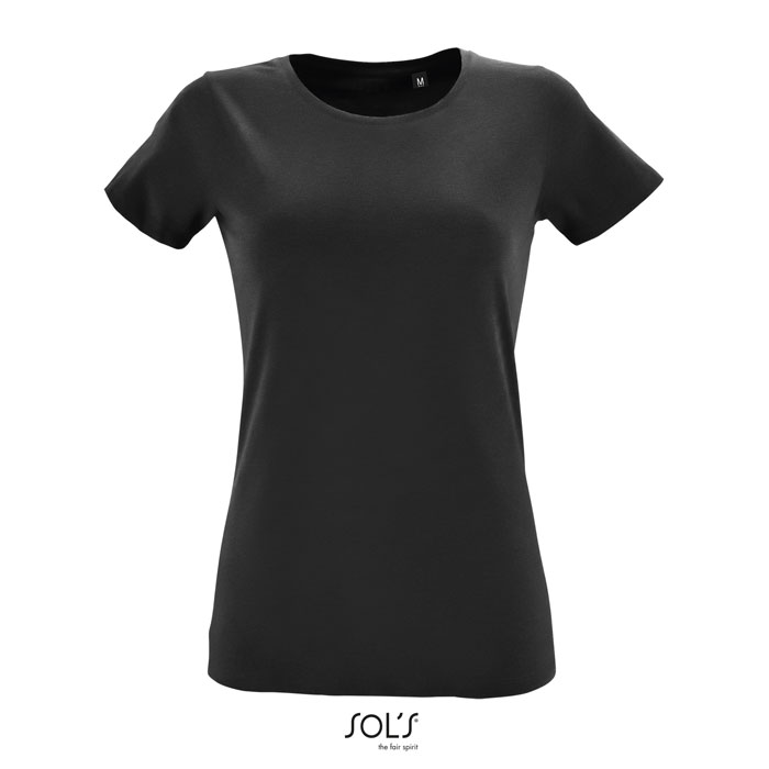 Camiseta ajustada con cuello redondo para mujer SOL'S Regent Fit - Terrinches