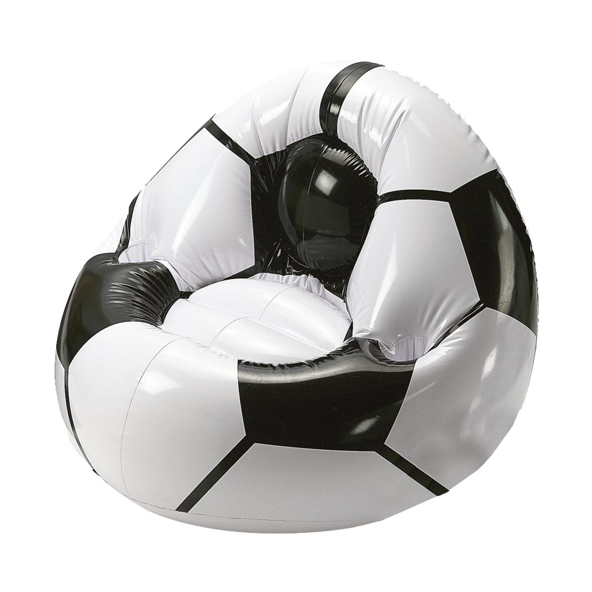 Silla inflable de fútbol con portavasos - Santa Eulalia de Gállego