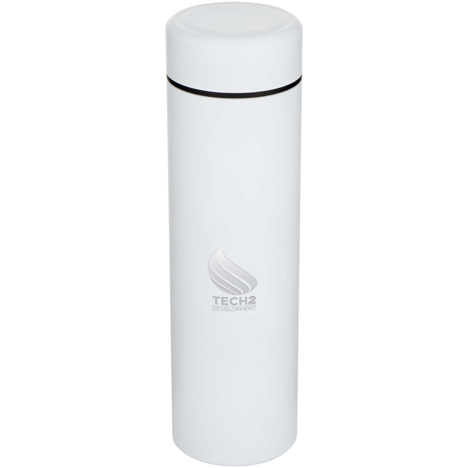 Frasco Térmico con Infusor de Té - Alcalá de Gurrea impreso con logotipo