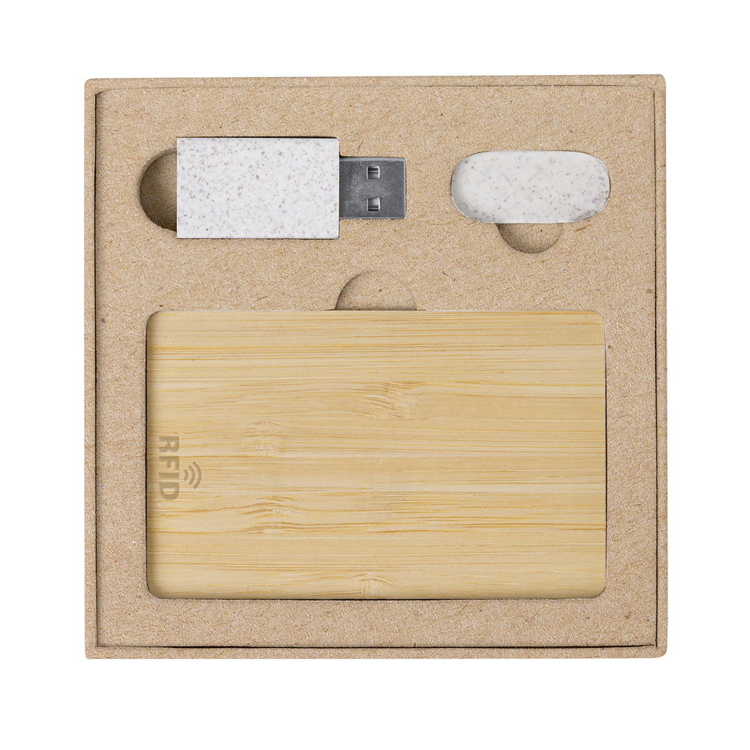 Conjunto de Seguridad Natural - Bunyola impreso con logotipo