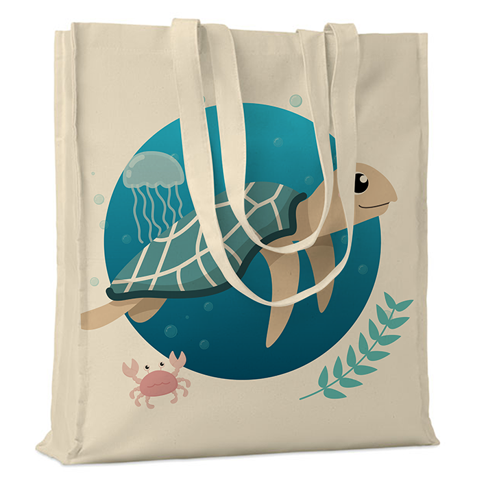 Bolsa de Compras de Algodón con Mango Largo - Nalda