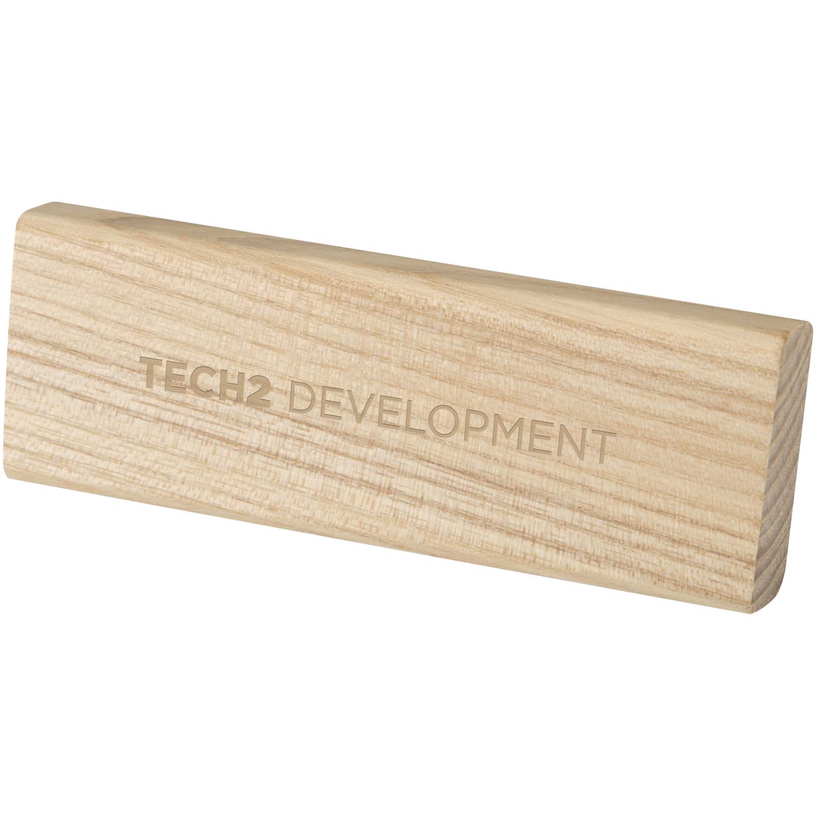 Ambientador de coche de madera aromática - Tardienta impreso con logotipo