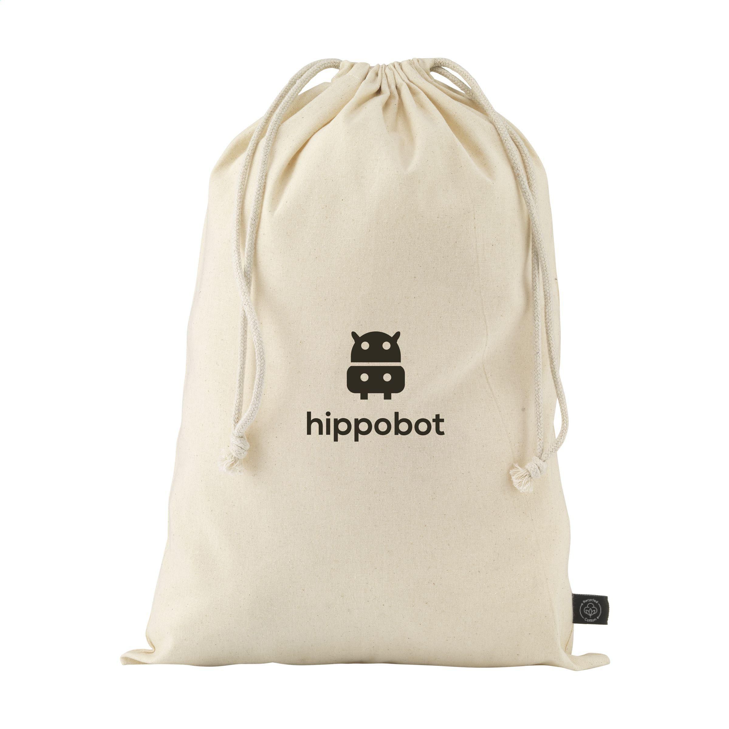 Bolsa de Regalo Ecológica de Algodón Reciclado - Isla Mayor impreso con logotipo