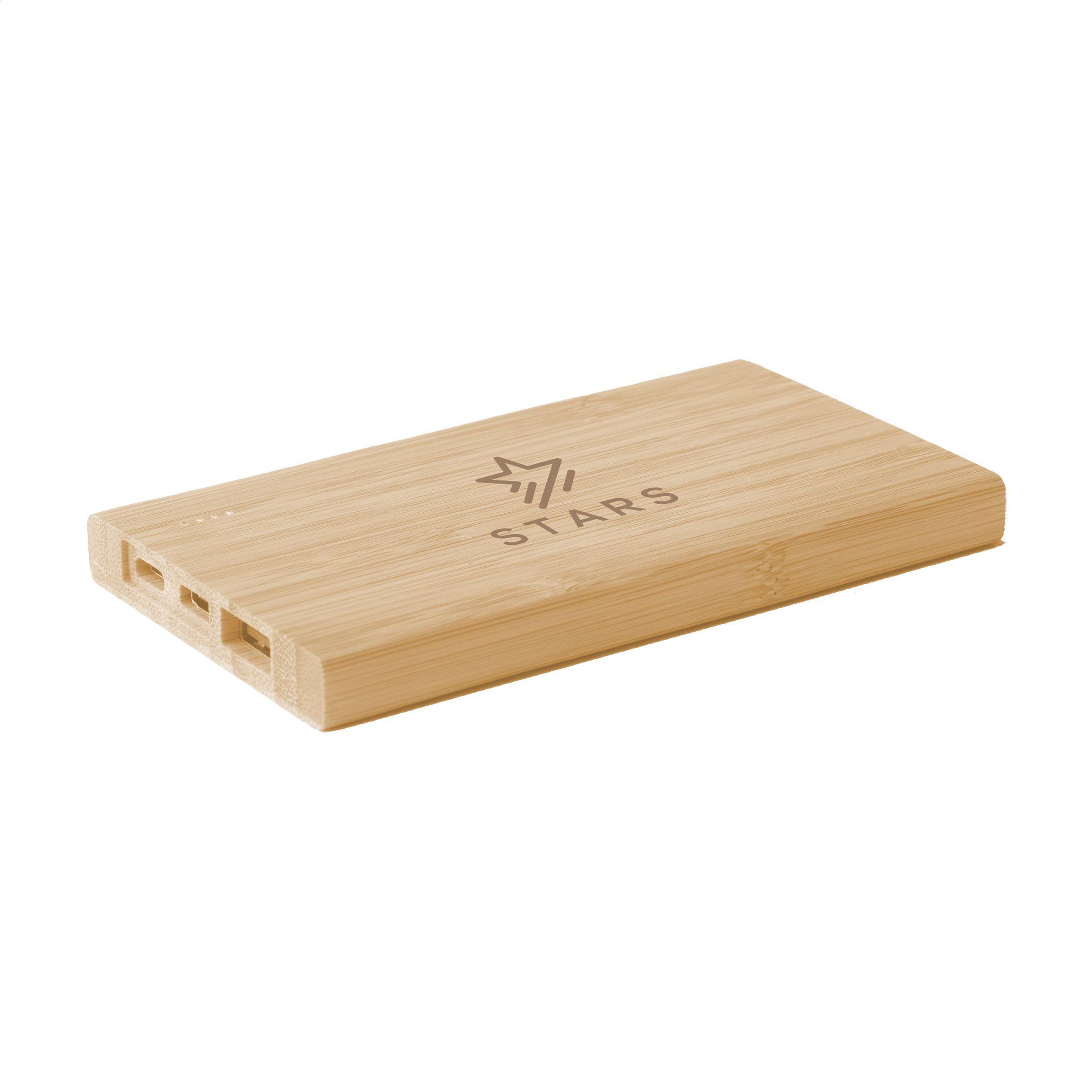 Powerbank ECOBamboo de 4.000 mAh