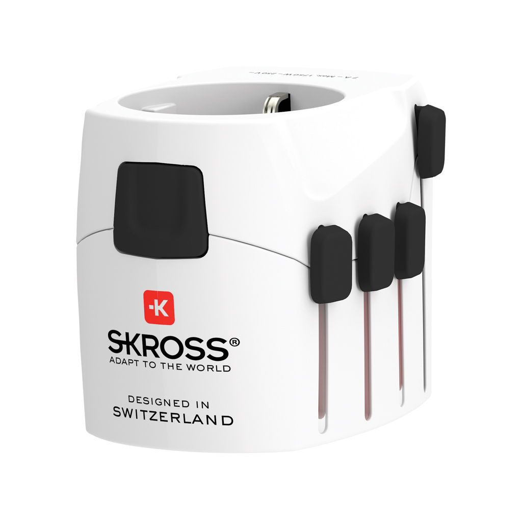 Adaptador de Viaje Universal 3 Polos - Ciruelos