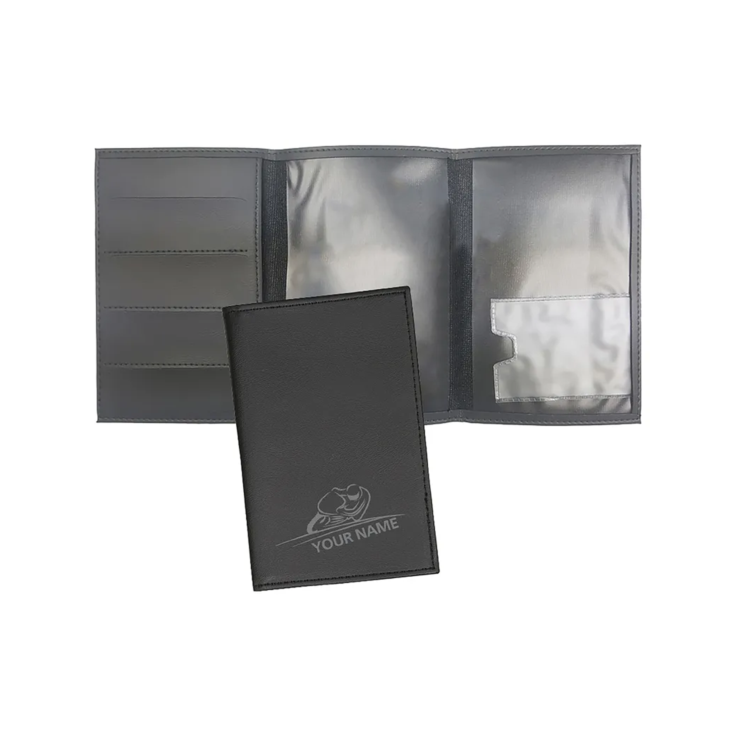 Estuche para placas y documentos de conducción - Fabara