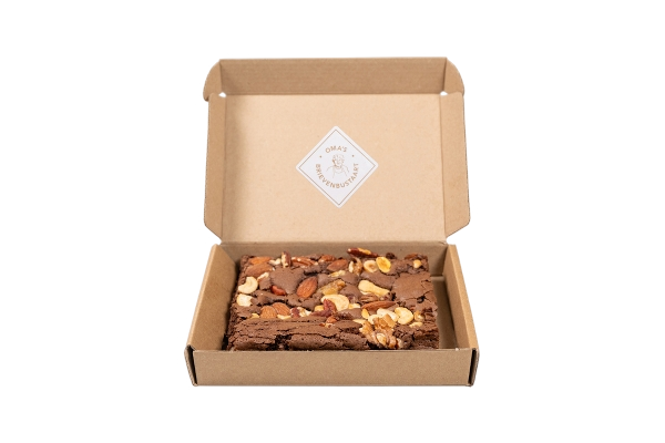 Brownie de Chocolate Intenso con Nueces Asadas - Albacete