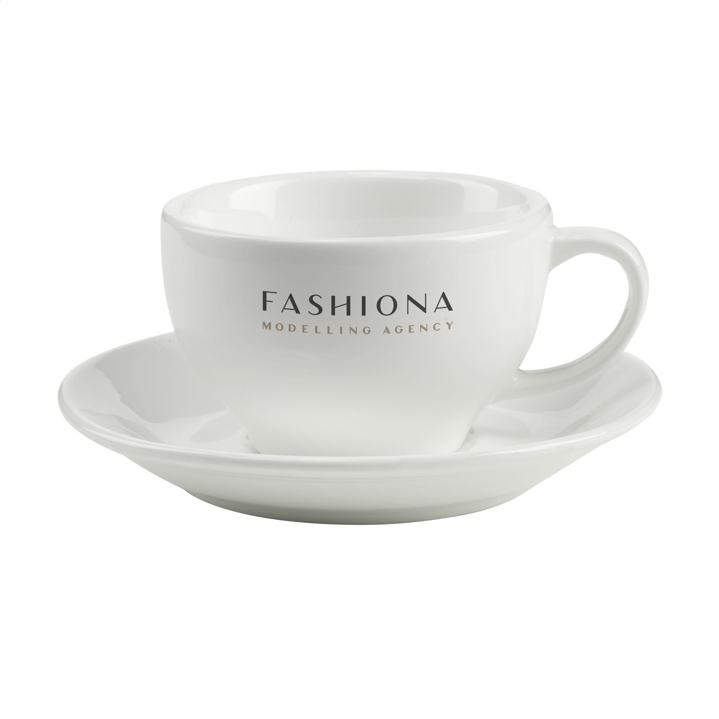 Taza y platillo Livorno (210 ml)