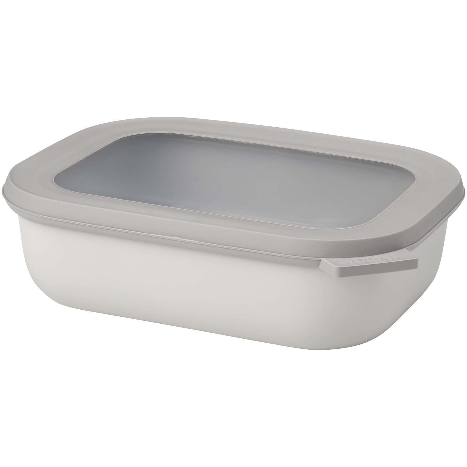 Cuenco rectangular Mepal Cirqula de 1000 ml con varios compartimentos