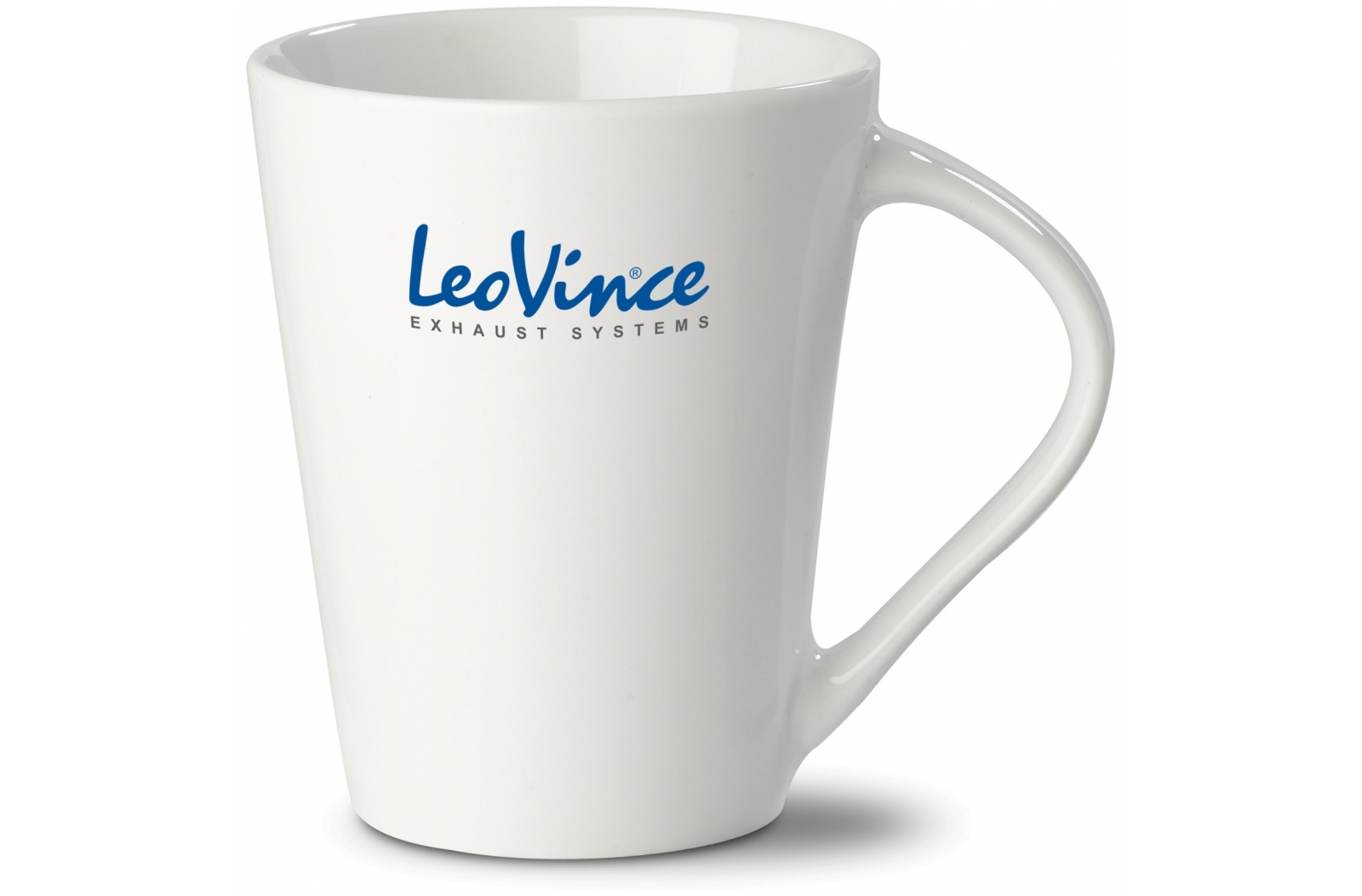 Taza Cónica de Porcelana Blanca (250ml) - Castejón del Puente