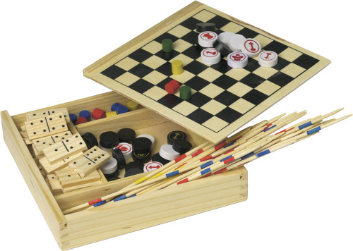 Set de Juego de Madera 5-en-1 - Sella