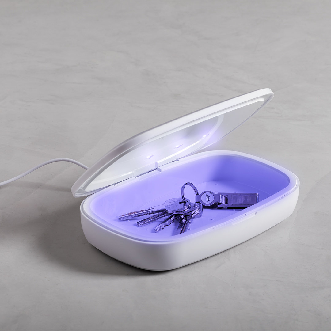 Caja Esterilizadora UV con Cargador Inalámbrico - Camporrells