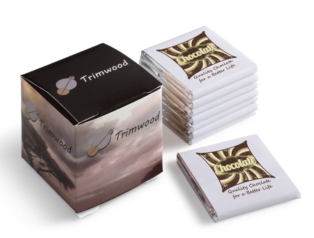 Caja de Chocolate con Leche con Impresión Personalizada - Las Cuerlas