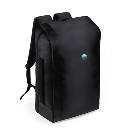 Elegante Mochila de Poliéster con Detalles en Cuero PU - Camariñas