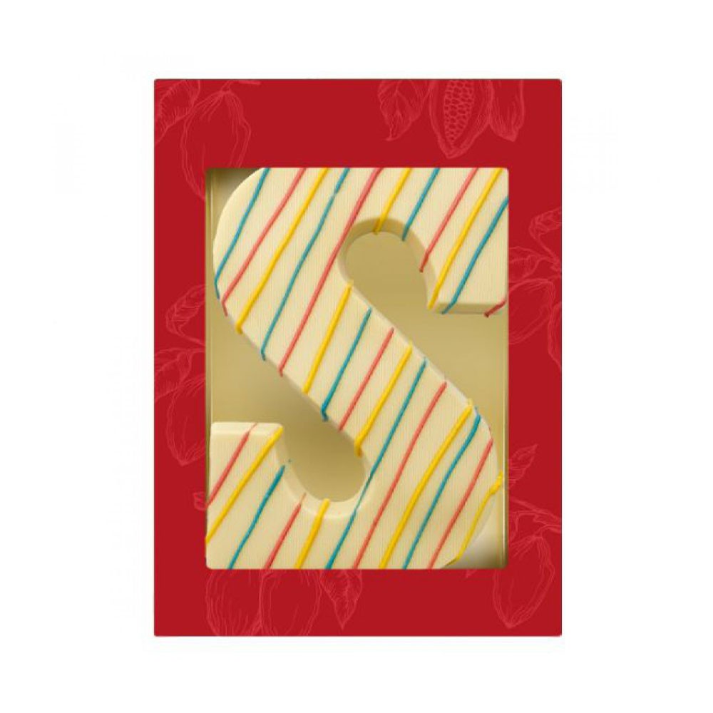 Letra S de Chocolate Belga Deluxe - Chiddingly - Carme