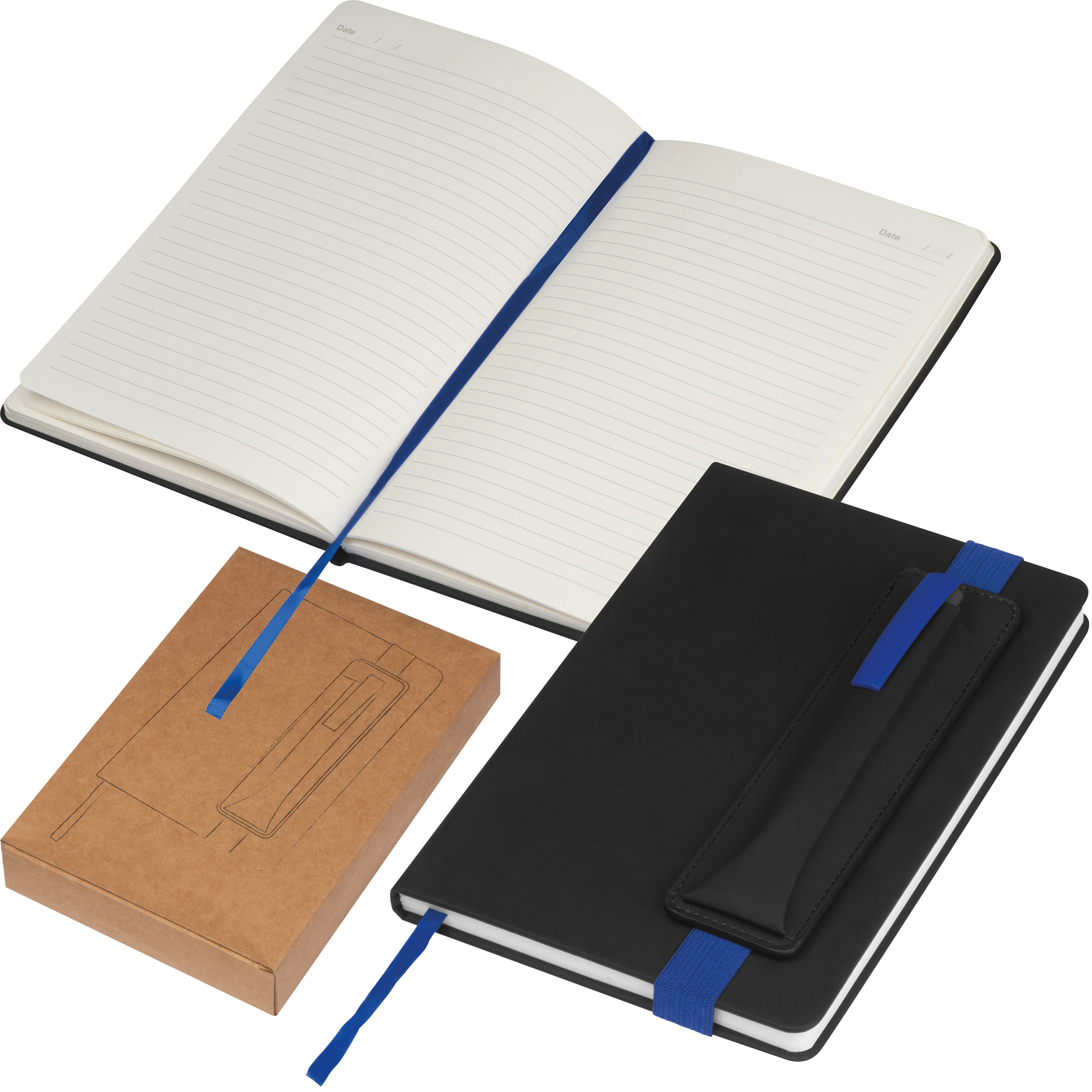 Cuaderno Premium con cubierta de PU - Lavenham - Gistaín