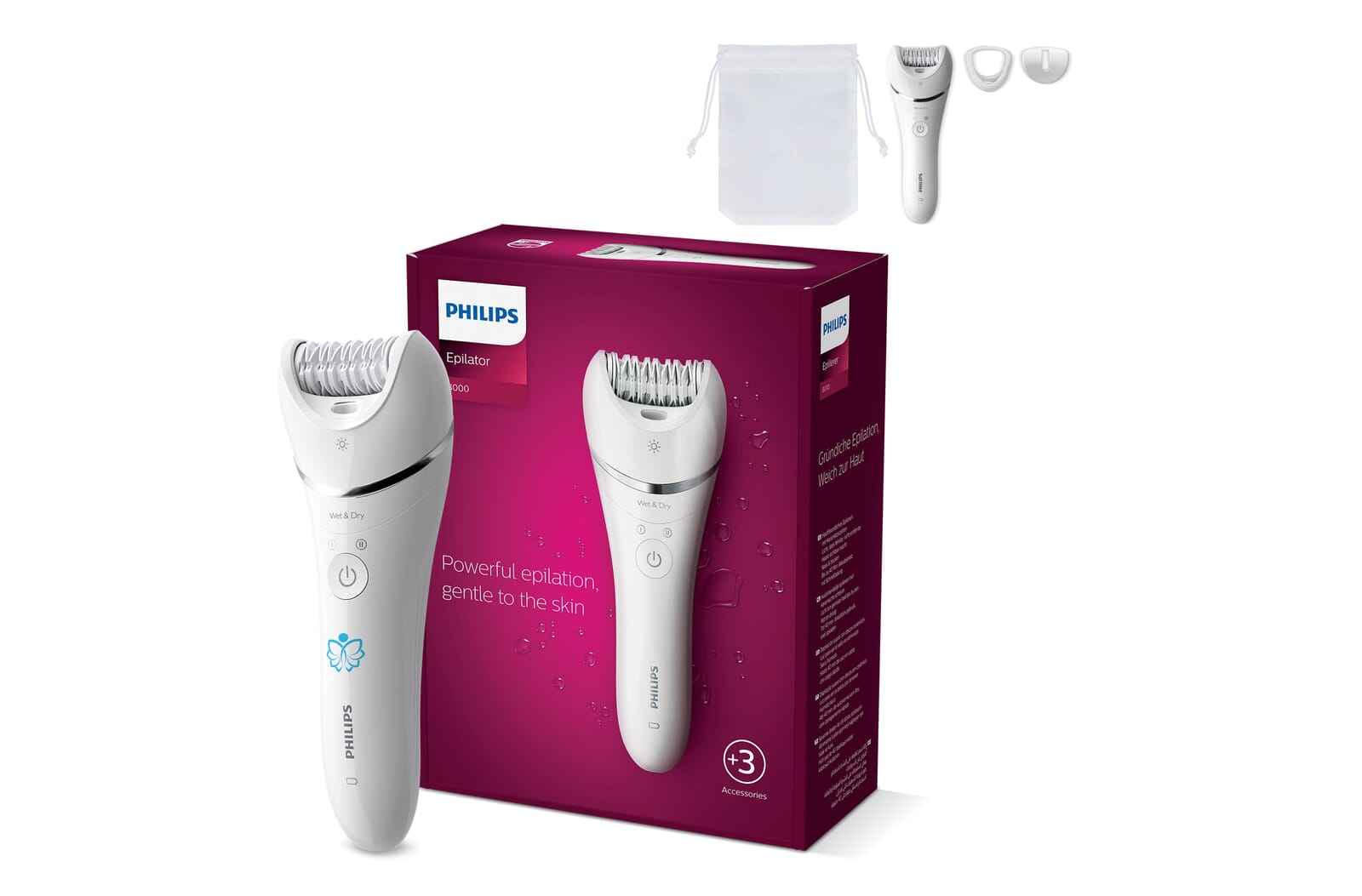 Philips Epilator Silk & Glide 8000 - Humilladero