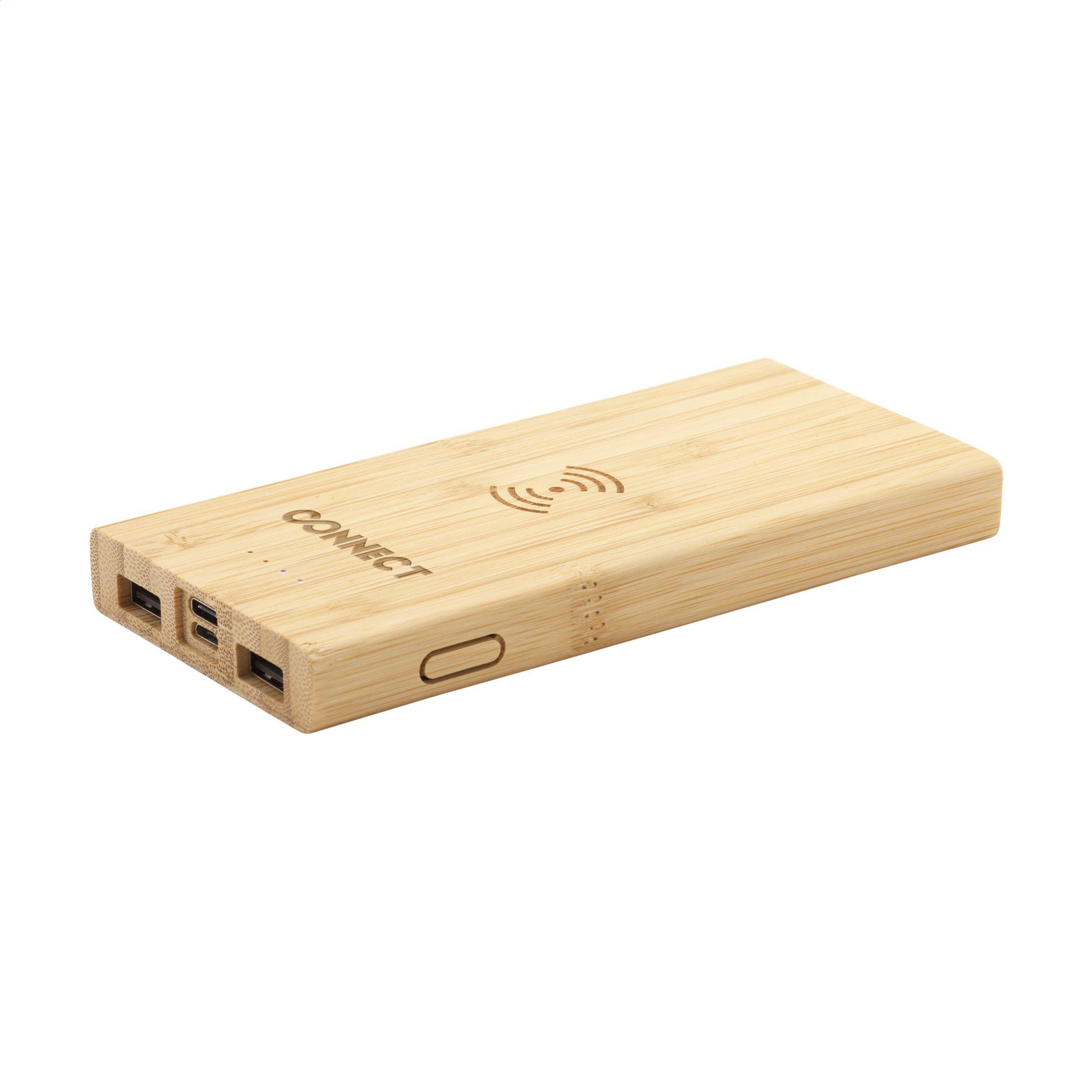 Bamboo 8000 Cargador inalámbrico Powerbank