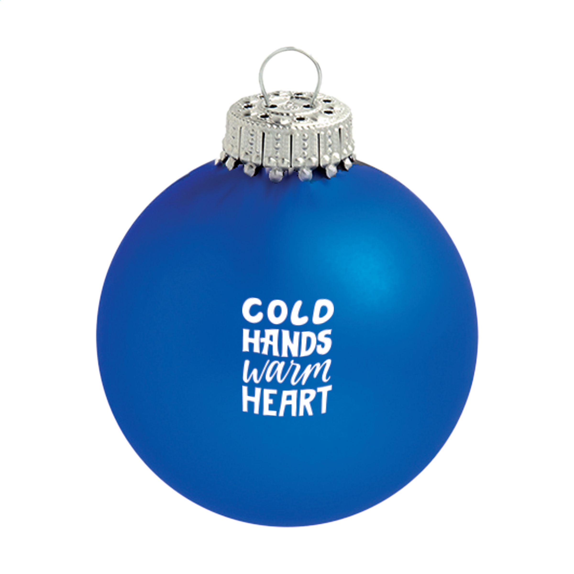 Adorno navideño de cristal hecho en Europa - Pleitas