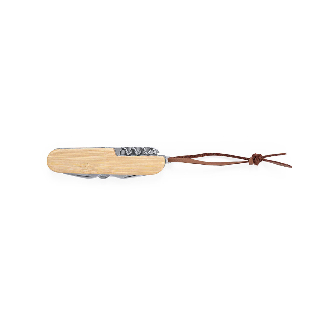 Cuchillo Multipropósito de Acero Inoxidable de Bambú - Orleton - El Bruc