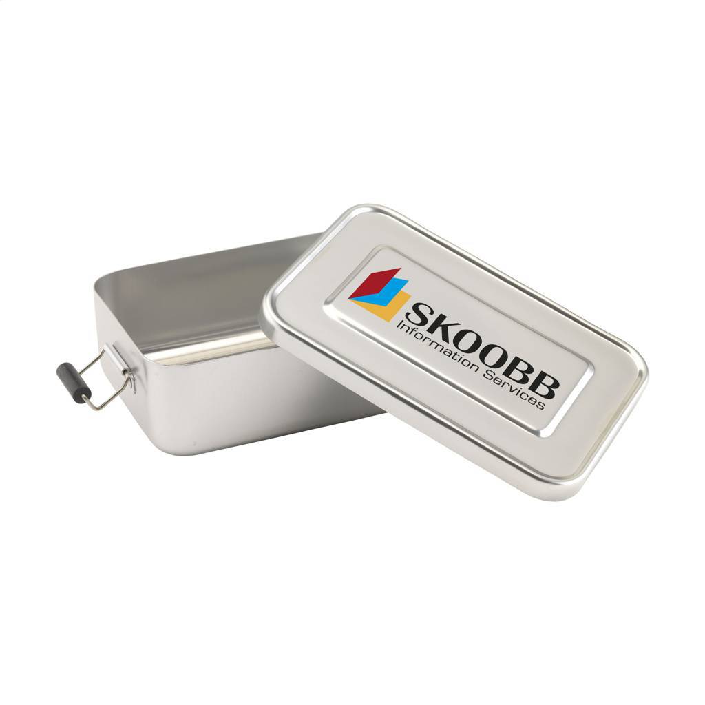 Lonchera Retro de Aluminio con Separador - Castejón de Alarba