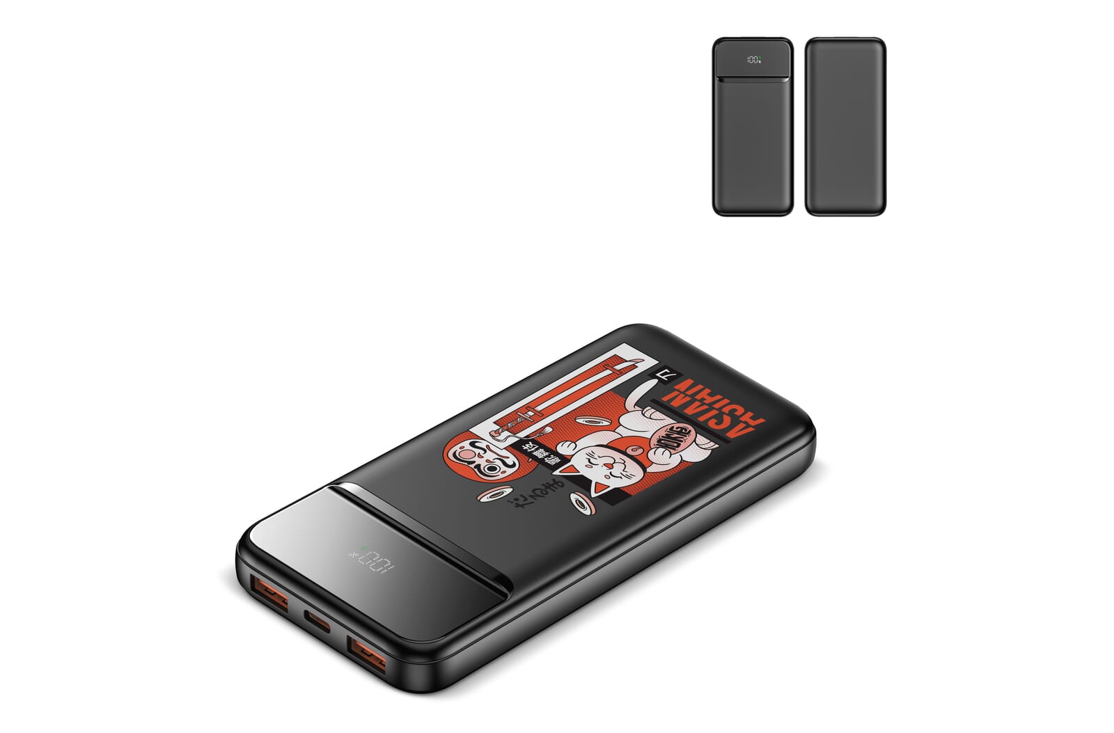 Nolu Powerbank con pantalla LED 10000 mAh